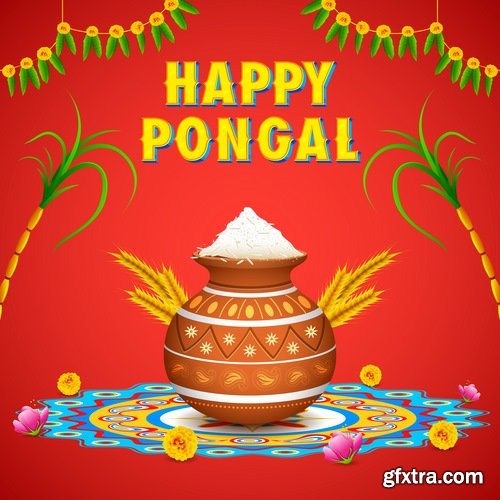 Collection of sacred holiday Pongal 25 Eps