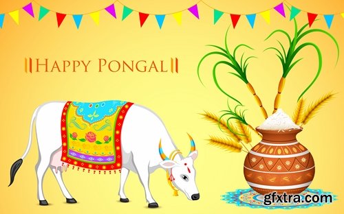 Collection of sacred holiday Pongal 25 Eps