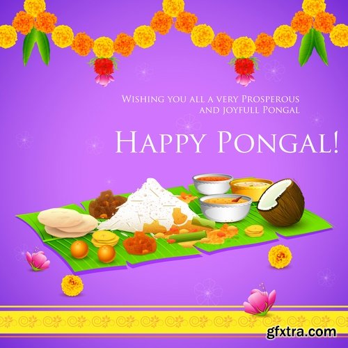 Collection of sacred holiday Pongal 25 Eps