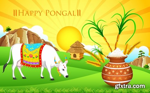 Collection of sacred holiday Pongal 25 Eps