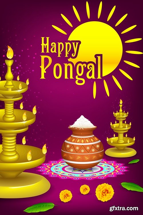 Collection of sacred holiday Pongal 25 Eps