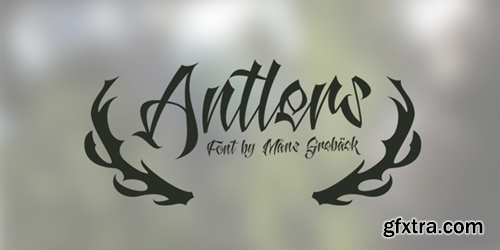 Antlers Font for $59