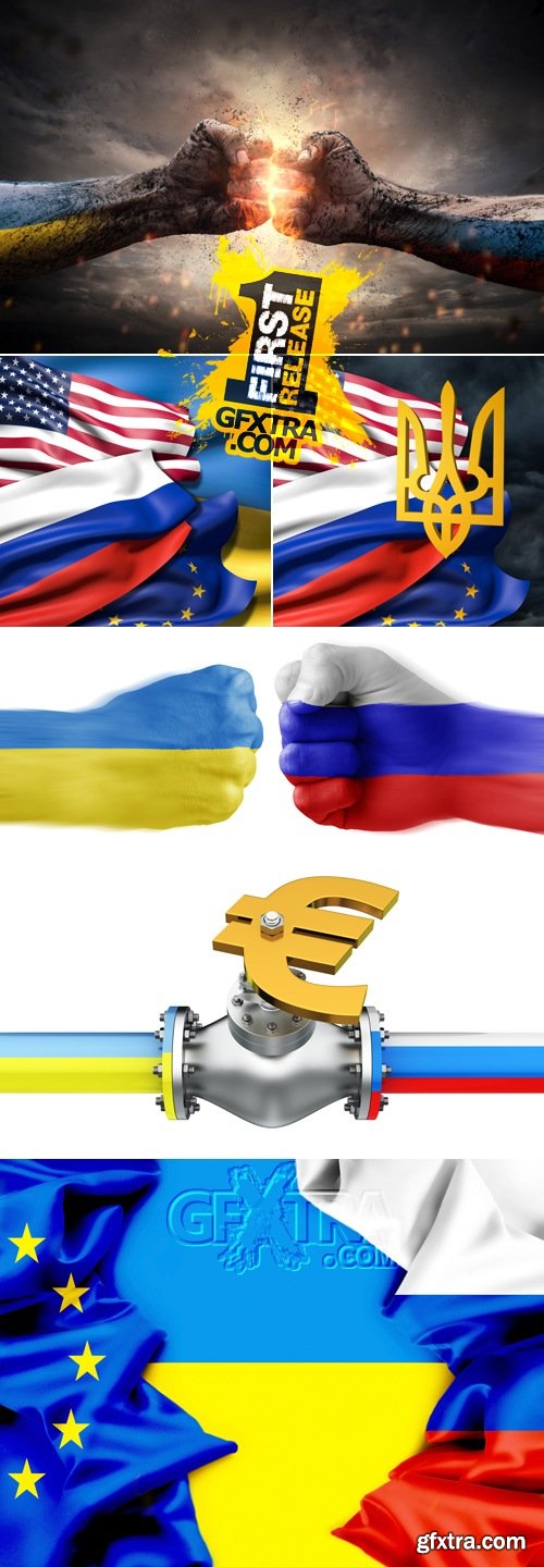 Stock Photo - Russian-Ukrainian Conflict Concept