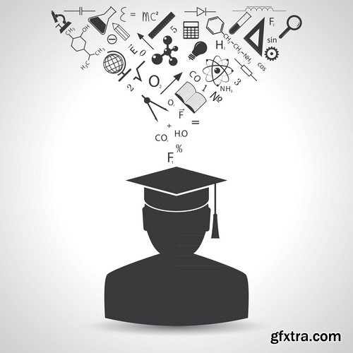 Stock Vectors - Education, 25xEPS