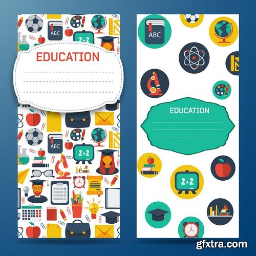 Stock Vectors - Education, 25xEPS