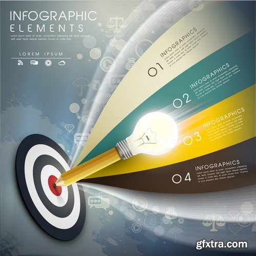 Stock Vectors - Idea 19, 25xEPS