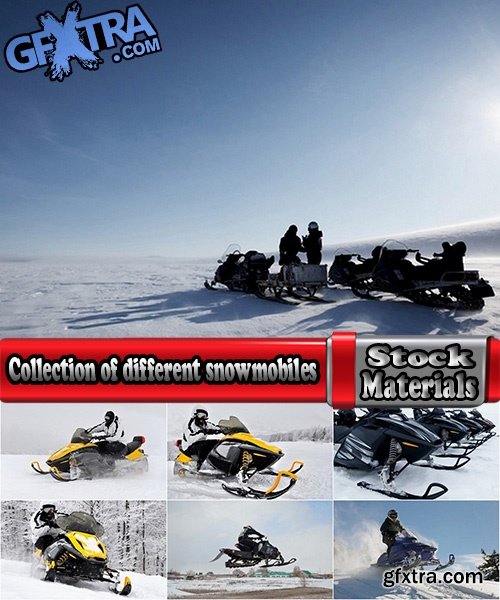 Collection of different snowmobiles 25 UHQ Jpeg