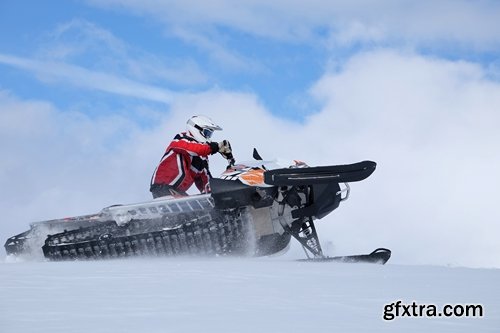 Collection of different snowmobiles 25 UHQ Jpeg