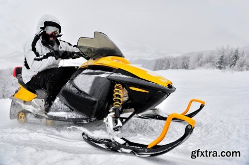 Collection of different snowmobiles 25 UHQ Jpeg