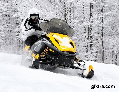 Collection of different snowmobiles 25 UHQ Jpeg