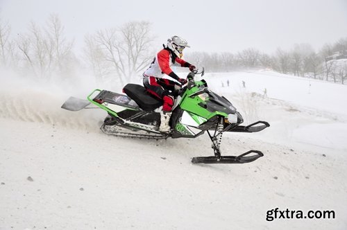 Collection of different snowmobiles 25 UHQ Jpeg