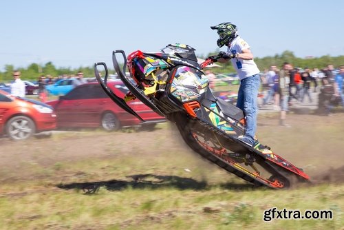 Collection of different snowmobiles 25 UHQ Jpeg