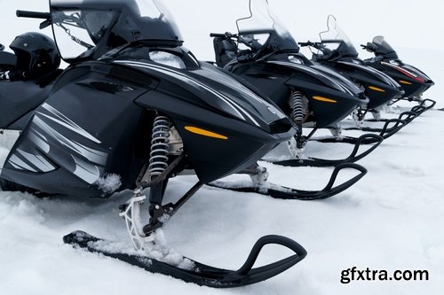 Collection of different snowmobiles 25 UHQ Jpeg