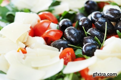 Collection of different salads 25 UHQ Jpeg