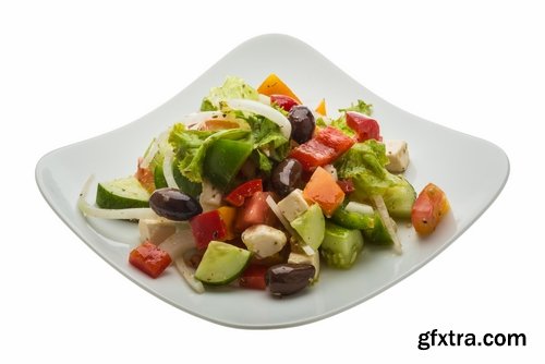 Collection of different salads 25 UHQ Jpeg