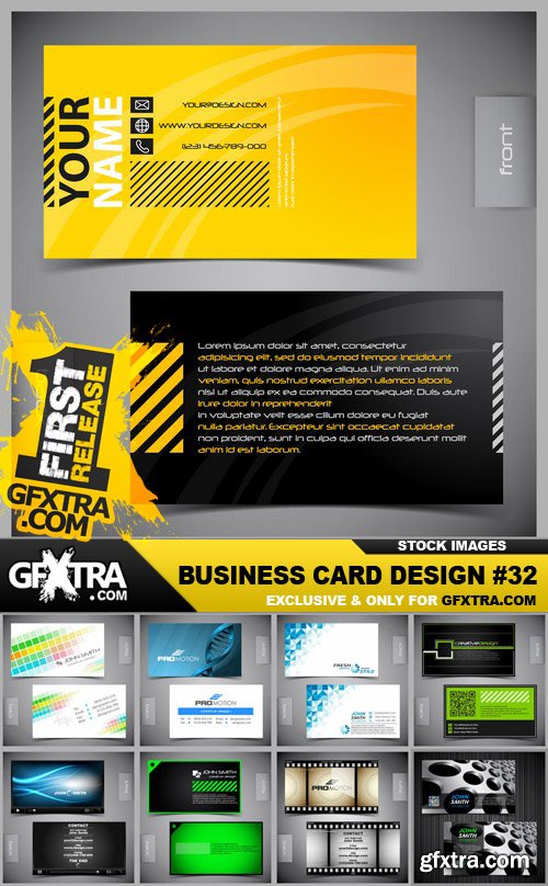 Business Card Design #32 - 30 Vector