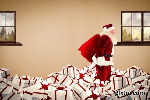 Happy Santa Claus 25 UHQ Jpeg