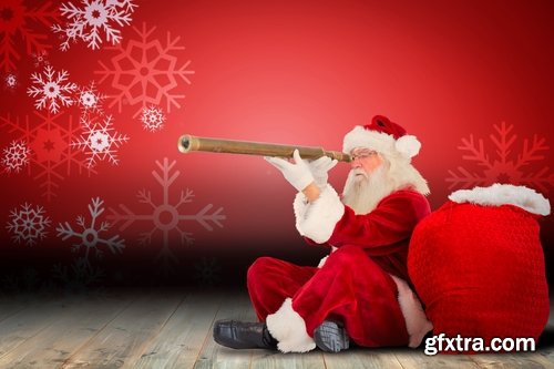 Happy Santa Claus 25 UHQ Jpeg