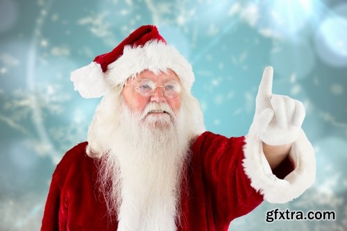 Happy Santa Claus 25 UHQ Jpeg