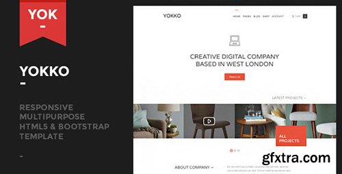 ThemeForest - Yokko - Responsive Multipurpose Template - RIP