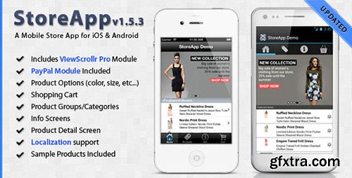 CodeCanyon - StoreApp v1.5.3 - A Mobile Store Application Template