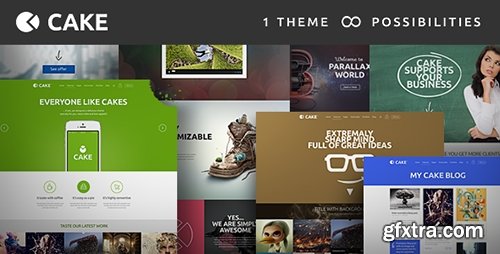 ThemeForest - Cake v1.3.3 - Responsive Multi-Purpose WordPress Theme