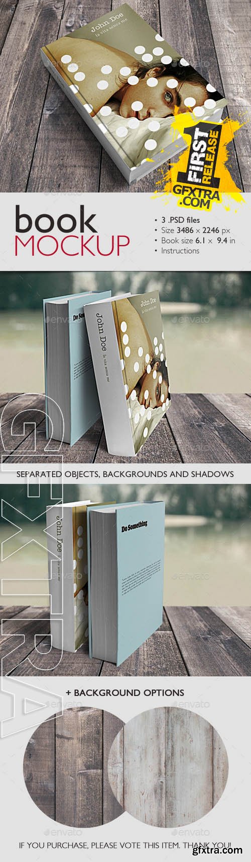 Book Mockup - GraphicRiver 9222548