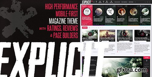 ThemeForest - Explicit v2.1 - High Performance Review/Magazine Theme