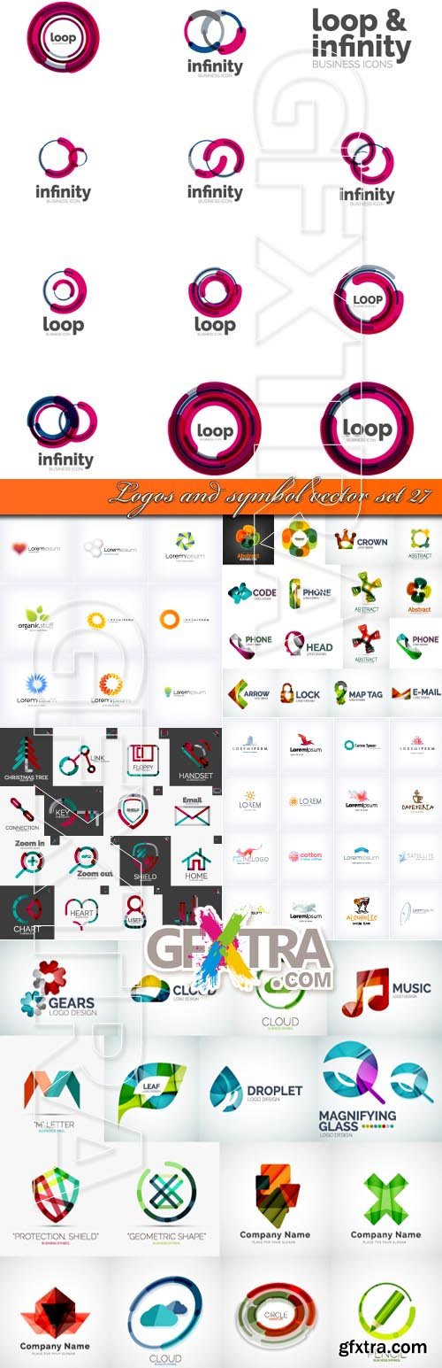 Logos and symbol vector set 27