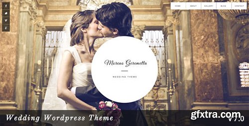 ThemeForest - Moreno v7.0 - Responsive Wedding Wordpress Theme