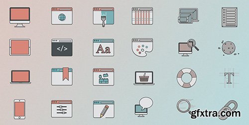 PSD, AI, PSD Web Design Icons - October 2014