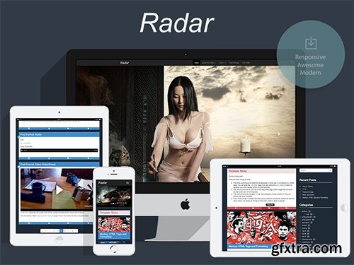 Radar v1.0.10 - Portfolio WordPress Theme