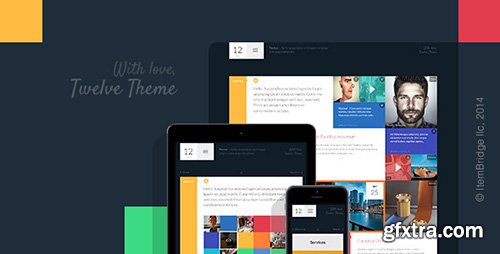 ThemeForest - Twelve - Original & Creative Responsive Template - RIP