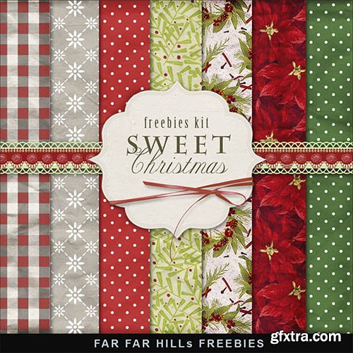 Textures - Sweet Christmas Backgrounds 2014 Vol.1