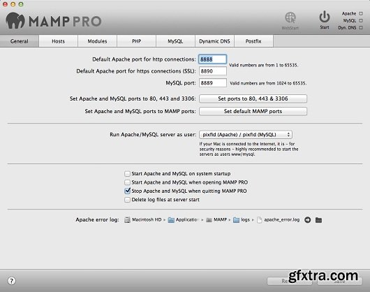 MAMP PRO 3.0.7.2 (Mac OS X)