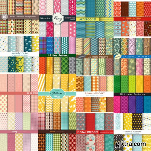 Pattern Collection - 25 Vector