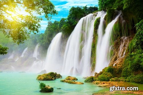 Collection of beautiful waterfalls 25 UHQ Jpeg