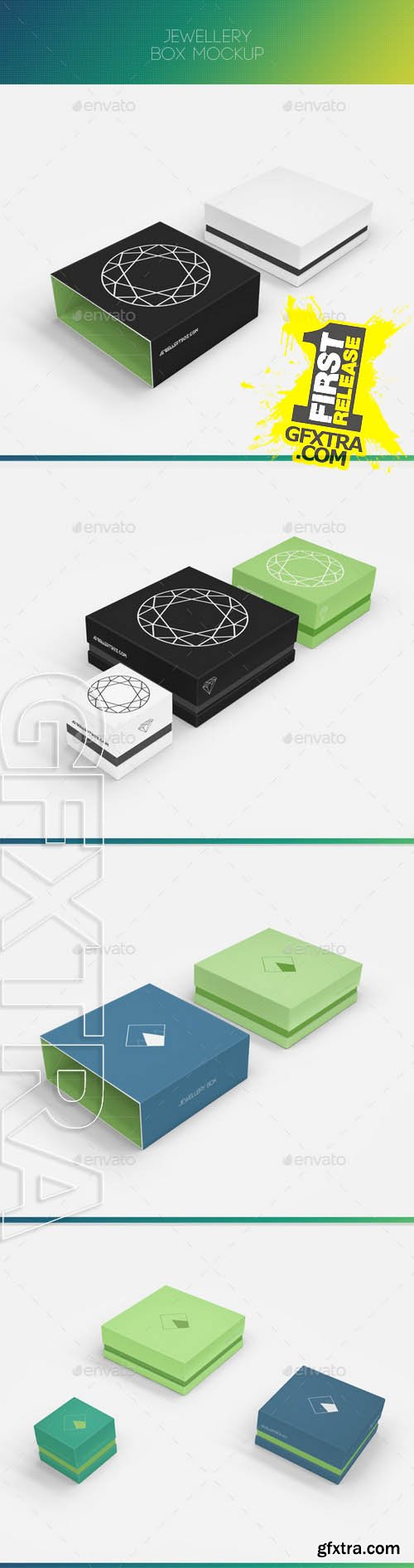 Jewellery Box Mock-up - GraphicRiver 9269397