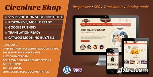 ThemeForest - Circolare v1.2.2 - Multi-Use WooCommerce Theme