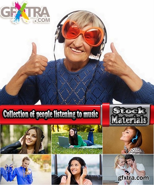 Collection of people listening to music 25 UHQ Jpeg