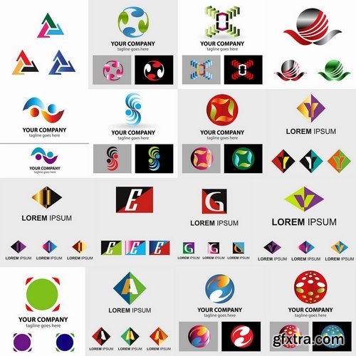 Collection of various company logos 25 UHQ Jpeg