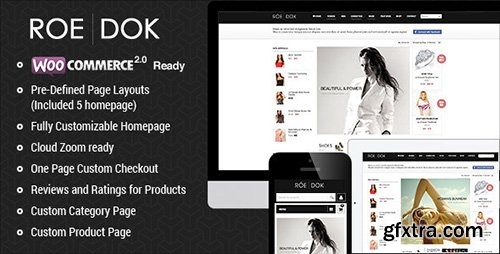 ThemeForest - WooCommerce WordPress Theme - RoeDok v1.0.6