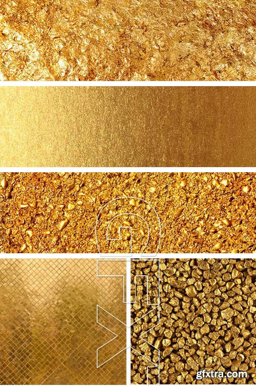 Gold Colored Textures 25xJPG