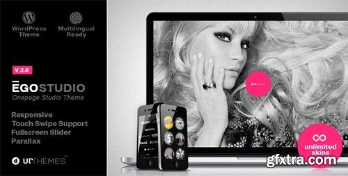 ThemeForest - Ego v2.6 - Onepage Parallax Responsive WordPress Theme