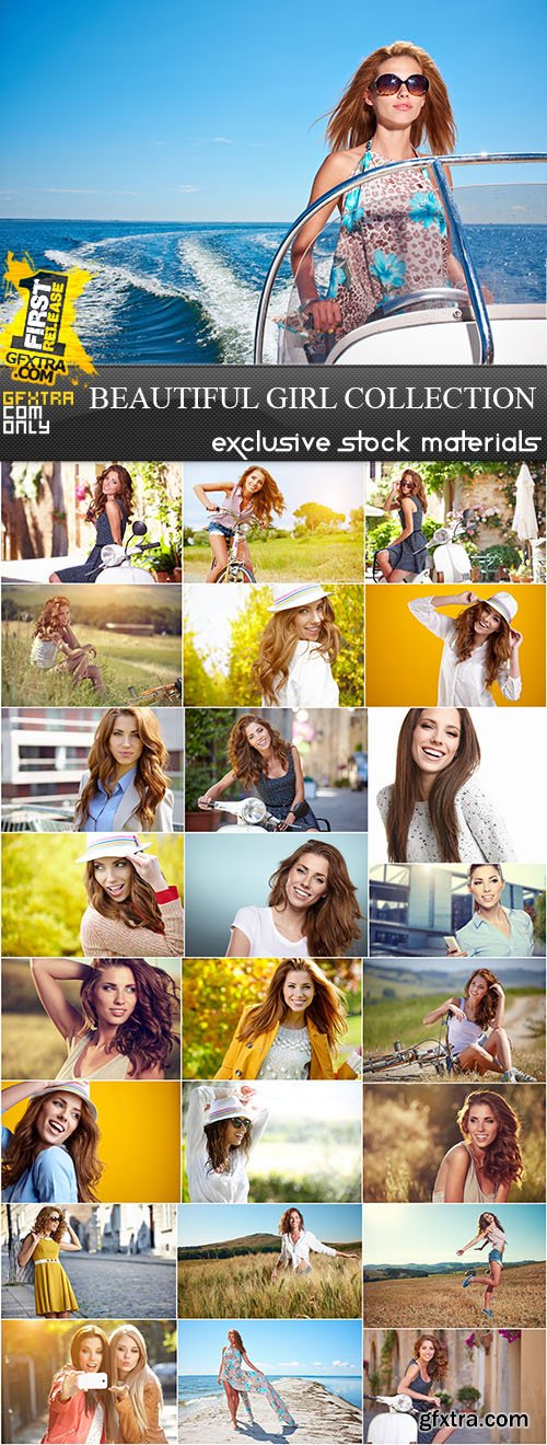 Beautiful Girl Collection, 25xUHQ JPEG