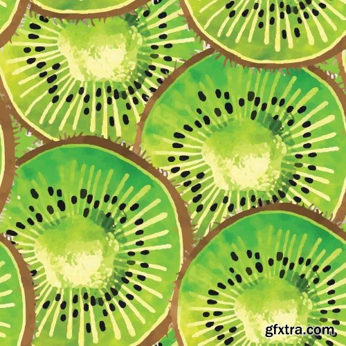 Kiwi Vectors 25xEPS