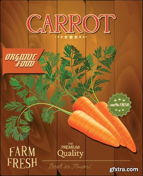 Carrot Vectors 25xEPS