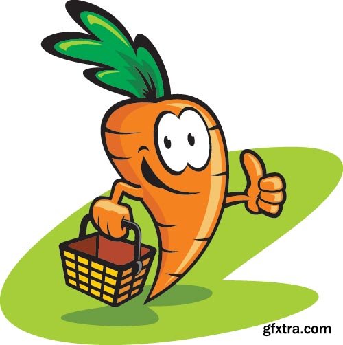 Carrot Vectors 25xEPS