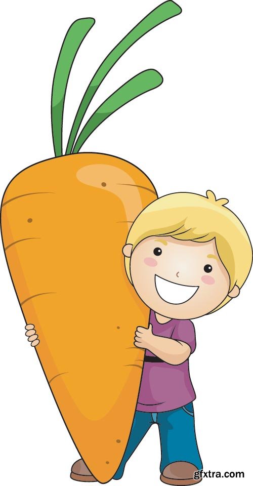 Carrot Vectors 25xEPS