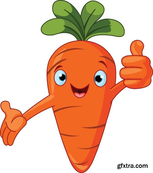 Carrot Vectors 25xEPS